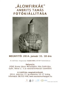 ílonfirkák – Ambrits Tamás kiállítása Győrben