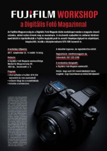 Fujifilm Workshop a Digitális Fotó Magazinnal
