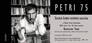 Petri 75 -Szilágyi Lenke fotóművész kiállítása