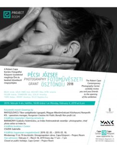 Pécsi József Fotóművészeti Ösztöndíj 2018