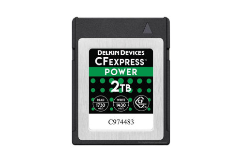 2 TB-os CFExpress kártyák a Delkintől