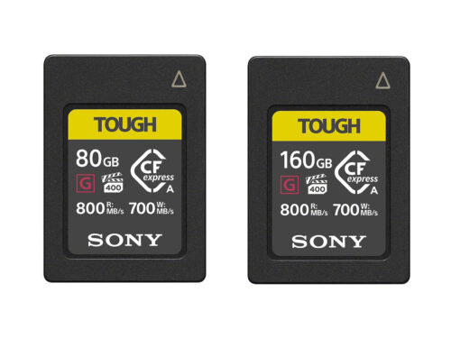 80 és 160 GB-os kapacitással érkeznek a piac első CFExpress Type A kártyái
