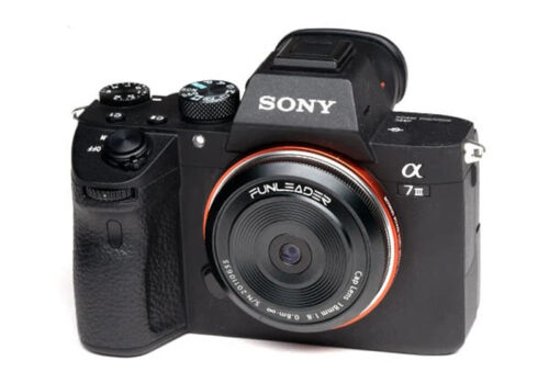 Nagylátó pencake full-frame kamerákhoz