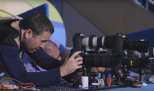 Így dolgoznak az olimpiai fotósok
