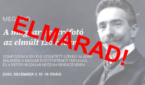 A magyar portréfotó 120 éve